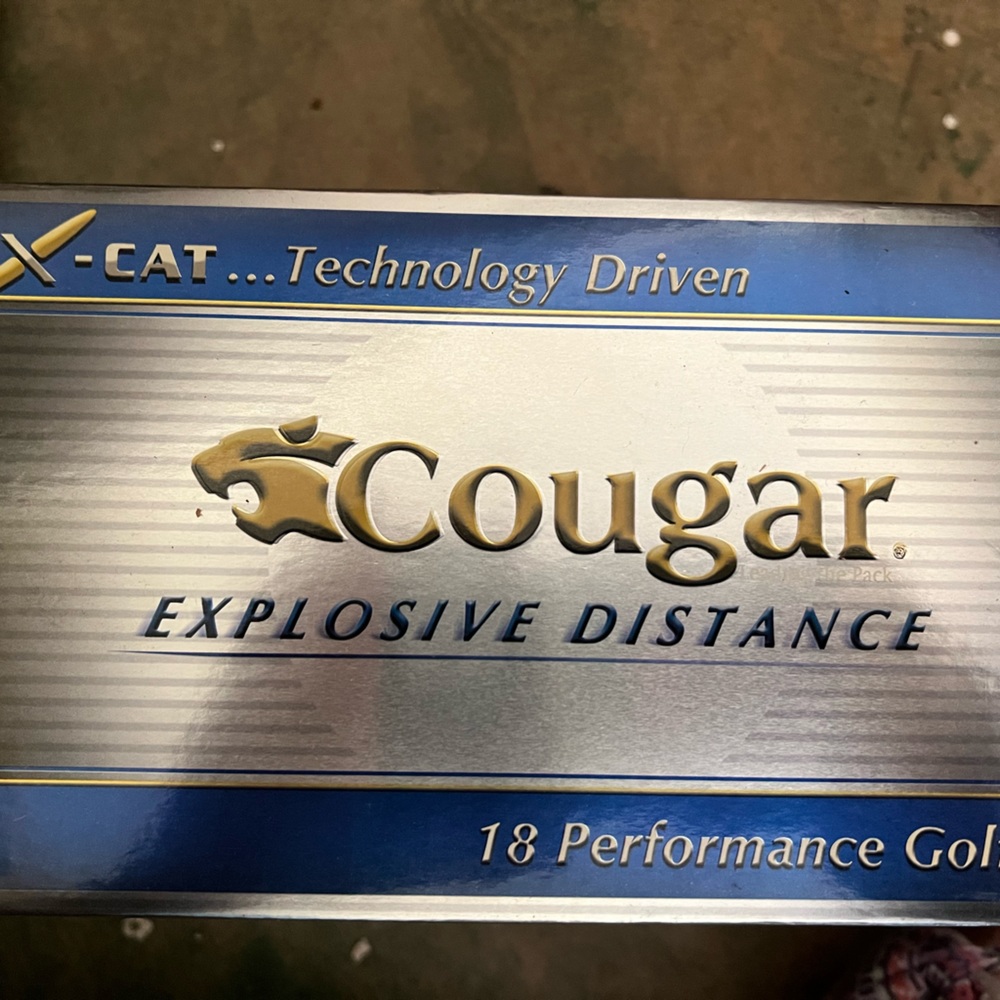 X-Cat Cougar Explosive Distance  sealed 18 balls! New